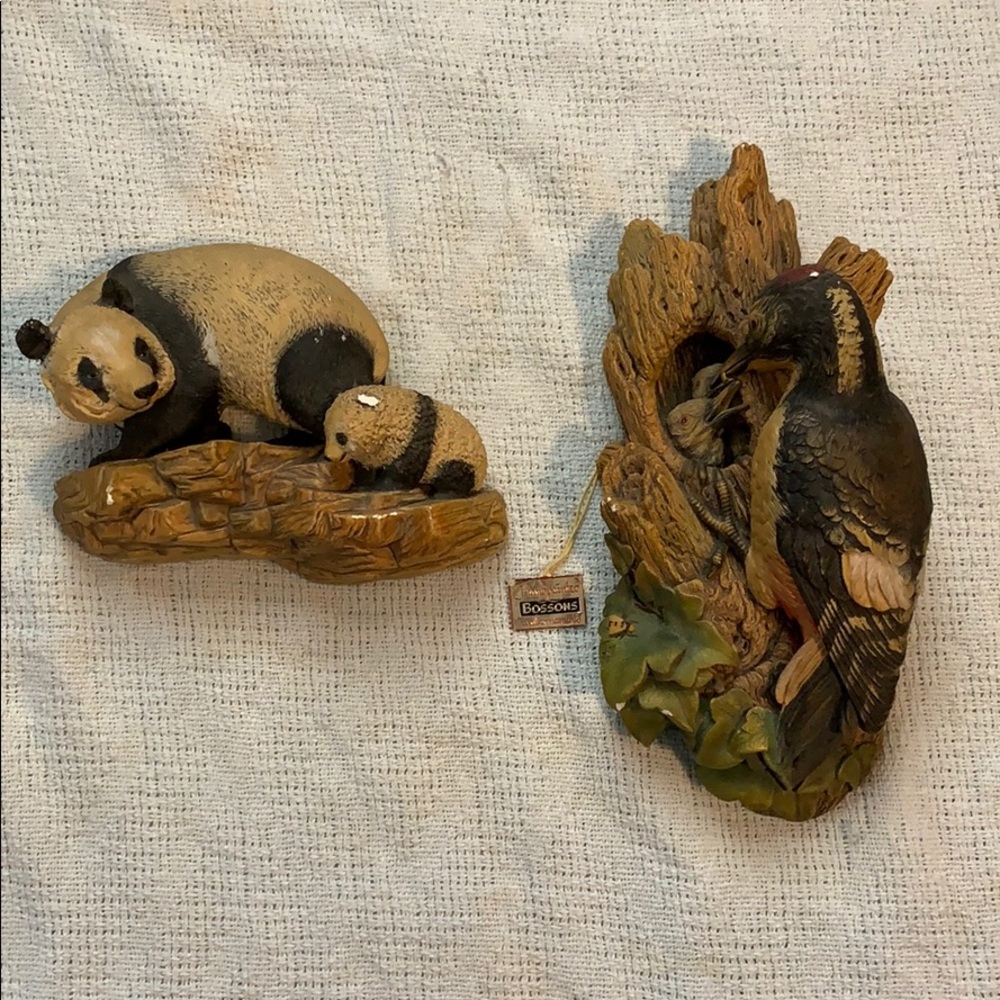 Bossons Set - pandas & birds